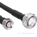 4.3-10 a 4.3-10 Conjunto de cable RF de resistencia a la intemperie